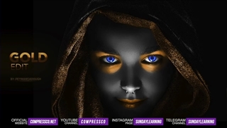 آموزش رتوش طلایی در فتوشاپ