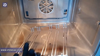 با خمیر دندان فر اجاق گاز رو تمیز کن!