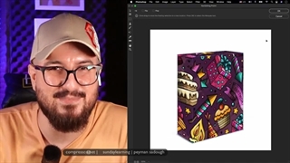 آموزش ساخت جعبه کادو و کاغذ کادو در فتوشاپ