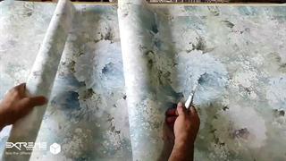 کاغذدیواری گلدار2