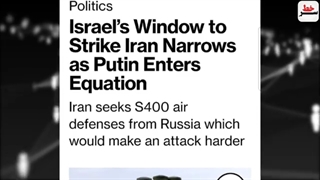 14011212: سرخط - طرح ضربه اسرائیل به ایران که توسط پوتین خنثی شد!