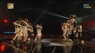 اجرای آهنگ Growl از اکسو در جشنواره SBS گایو دِجون 2013