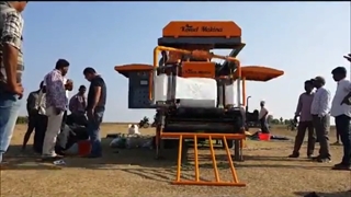 دستگاه بسته بندی 100 کیلویی علوفه - شرکت جاوید کشت لیزری