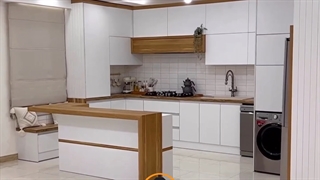 پروژه کابینت مدرن هایگلاس فرامید واقع در تجریش