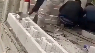 اجرای بلوک سیمانی بدون نیاز به ملات با روش اتصالی با آنی حامی Ani Hami