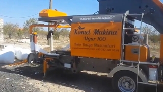 دستگاه سیلاژ بسته بندی علوفه 100 کیلوییkomel- شرکت جاوید کشت لیزری