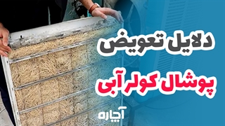 تعویض پوشال کولر آبی