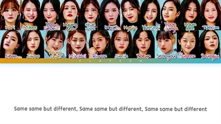 لیریک اجرای آهنگ SAME SAME DIFFERENT از دخترای MY TEENAGE GIRL ورژن OT21