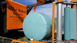 دستگاه سیلاژ بسته بندی علوفه 800 تا 1200 کیلویی-شرکت جاوید کشت لیزری