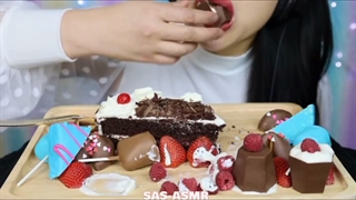 اسمر فود / شیرینی و شکلات / اسمر / اسمر کره ای / غذا کره ای♡