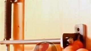 نحوه ساخت ساده فنر آرام بند درب