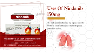Nindanib 150 mg را به صورت آنلاین با قیمت مناسب دریافت کنید