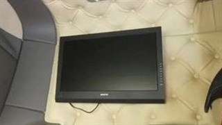 تلویزیون 17اینج ماشین آلات 12ولت