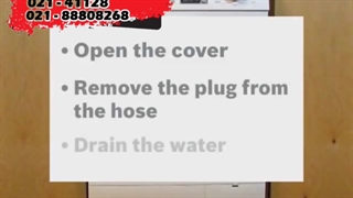 نحوه تمیز کردن فیلتر تخلیه لباسشویی بوش | 88852571 تعمیرات بوش