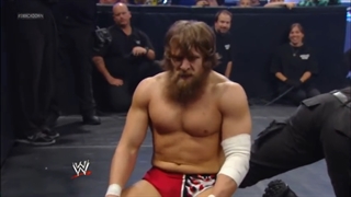 مسابقه کشتی کج - رندی اورتون و دنیل برایان مقابل ست رالینز و رومن رینز