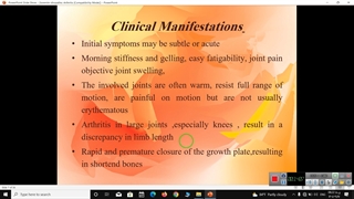 خانم دکتر هجرتی Juvenile idiopathic Arthritis