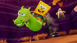 تماشا کنید: باب اسفنجی سفر در زمان SpongeBob SquarePants: The Cosmic Shake - ساویس‌گیم