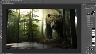 THE BEAR - Cinematic Photo Manipulation | Photoshop Tutorial فتوشاپ