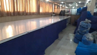 مراحل آماده سازی تولید لباس بیمارستانی