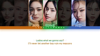 لیریک آهنگ mascara از گروه XG