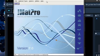 JMatPro جلسه یک، خواص ترمودینامیکی