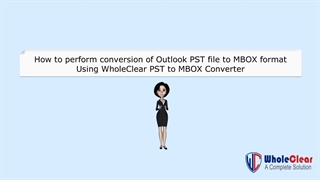 WholeClear PST to MBOX Converter Software
