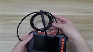 معرفی و آموزش دوربین شلنگی مانیتوردار دستی صنعتی