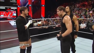 صحبت های Cm Punk و تیم The Shield در ماندی نایت راو 2013 تاریخ دسامبر 30