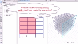 ETABS - 17 Sequential Construction: Watch & Learn