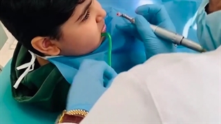 مراجعه کننده کوچولوی مطب دکتر سعید میرزایی