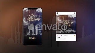 پروژه آماده افترافکت اوپنر ماه مبارک رمضان کریم