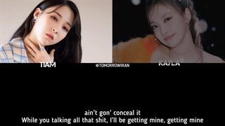 لیریک ویدیو کاور آهنگ Tally از بلک پینک توسط Tiam x Kayla