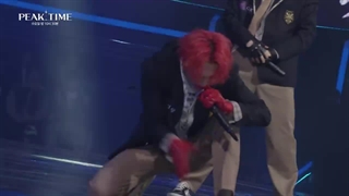 اجرای رپ گروه b در برنامه Peak time