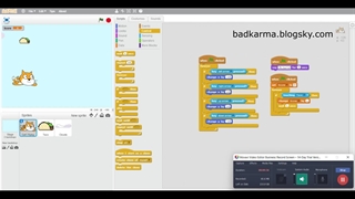 کار با اسکرچ | Scratch speedbuild flying game