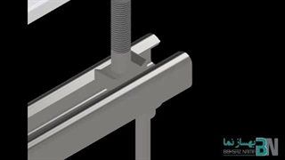 مراحل اجرا و پیاده سازی نمای سیستم کرتین وال یونیتایز - شرکت بهساز نما