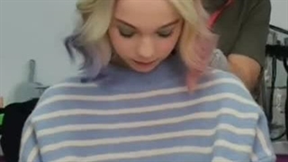 گریم شدن اما مایز در نقش ایند