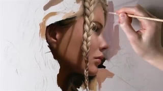 Oilcolor portrait 