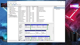 ساده ترین روش پارتیشن بندی هارد | بدون نصب هیچ برنامه ای و از داخل ویندوز