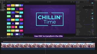 آموزش پروژه فاینال کات MotionVFX - mTitle POP