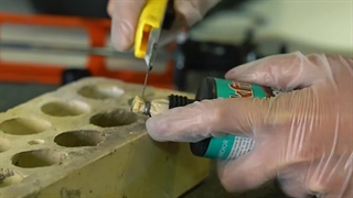 تست چسب کاشت بولت Akfix C900