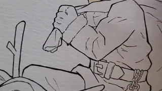 تصویر فوریا ری و سگش با لباس های بابانوئل و گوزنش