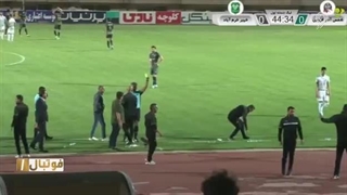 خلاصه بازی شمس آذر قزوین - خیبر خرم آباد