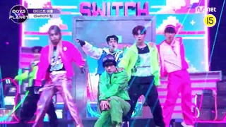 اجرای آهنگ switch در برنامه boys planet