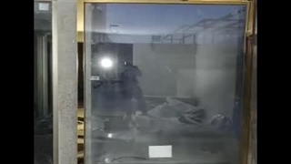 درب شیشه ای اسلایدینگ تک لنگه