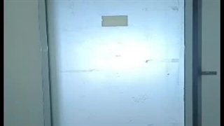 درب اتوماتیک شیشه ای تک لنگه