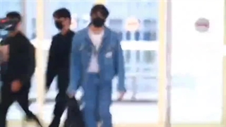 جونگ کوکی  برای شرکت در ایونت CALVIN KLEIN کره رو به مقصد نیویورک ترک کرد