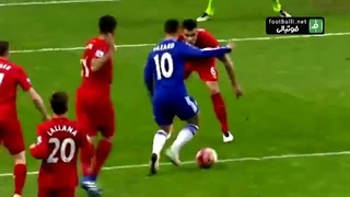 گوشه ای از مهارت های جادوگر بلژیکی ادن هازارد