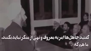 آقای نادان «نهی از منکر» نکن !
