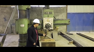 دستگاه رادیال - سوراخ کاری ورق ها.mp4