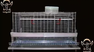 قفس مرغ یک طبقه